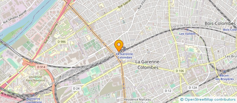 localisation de l'entreprise MONSIEUR MIHAIL ANDREICIUC à COLOMBES