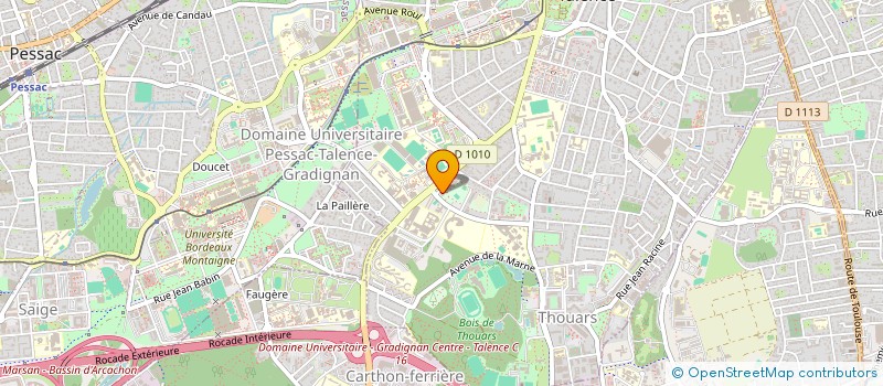 localisation de l'entreprise MONSIEUR MIHAIL ASENOV  TALENCE