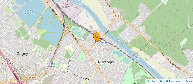 localisation de l'entreprise MONSIEUR MIHAIL AVRAM  RIS-ORANGIS