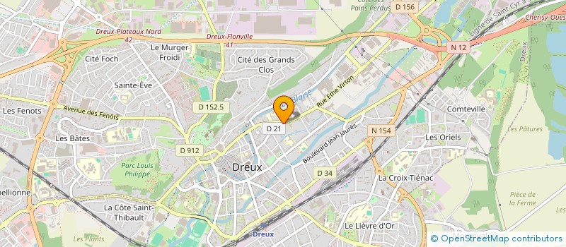 localisation de l'entreprise MONSIEUR MIHAIL BALATEL à DREUX