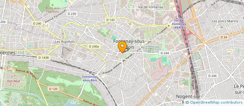 localisation de l'entreprise MONSIEUR MIHAIL BAXAN à FONTENAY-SOUS-BOIS