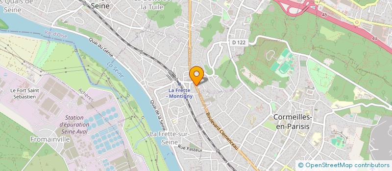 localisation de l'entreprise MONSIEUR MIHAIL BORS  MONTIGNY-LES-CORMEILLES