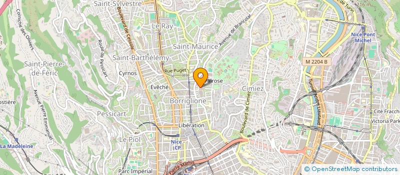 localisation de l'entreprise MONSIEUR MIHAIL BULAI à NICE