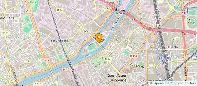 localisation de l'entreprise MONSIEUR MIHAIL CEBAN  L'ILE-SAINT-DENIS