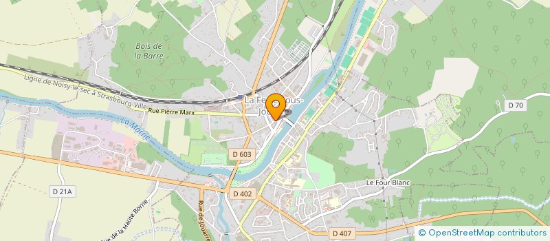 localisation de l'entreprise MONSIEUR MIHAIL CRETU à LA FERTE-SOUS-JOUARRE