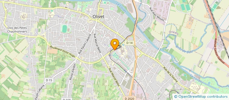localisation de l'entreprise MONSIEUR MIHAIL CRISTIAN MOTEA à OLIVET