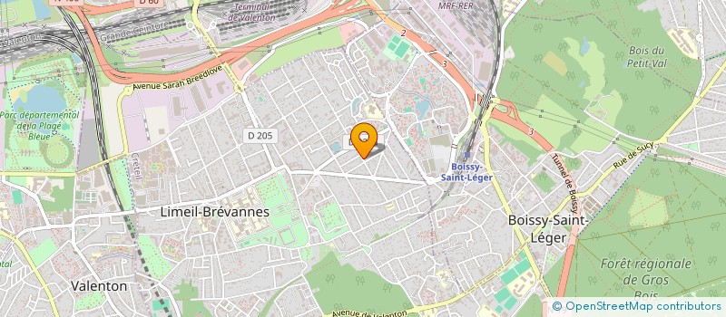 localisation de l'entreprise MONSIEUR MIHAIL DMITRIEVICH GAIDARJI à LIMEIL-BREVANNES