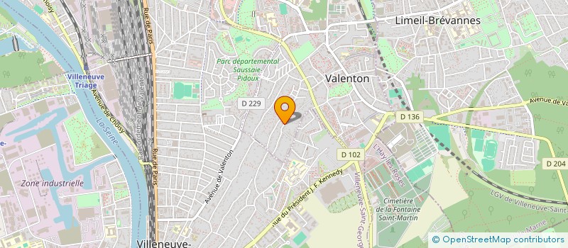 localisation de l'entreprise MONSIEUR MIHAIL DUMBRAVA  VALENTON