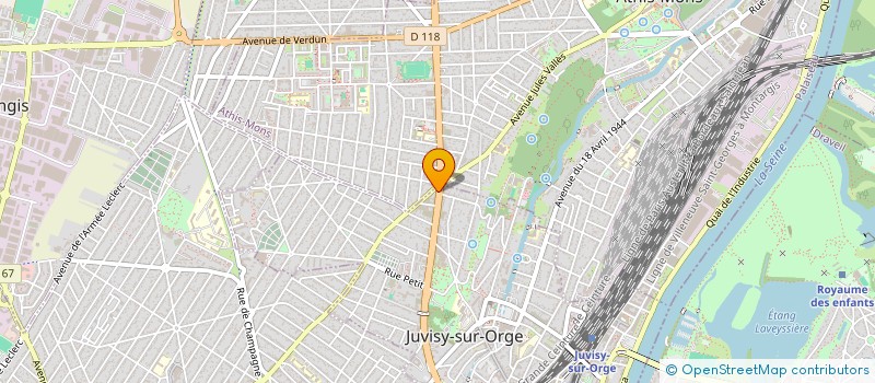 localisation de l'entreprise MONSIEUR MIHAIL FERARU à JUVISY-SUR-ORGE