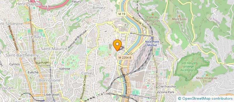 localisation de l'entreprise MONSIEUR MIHAIL GOLOVATII à NICE