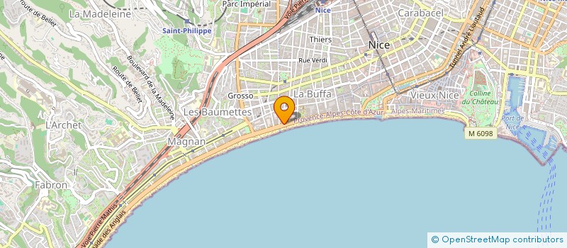 localisation de l'entreprise MONSIEUR MIHAIL GRECU  NICE