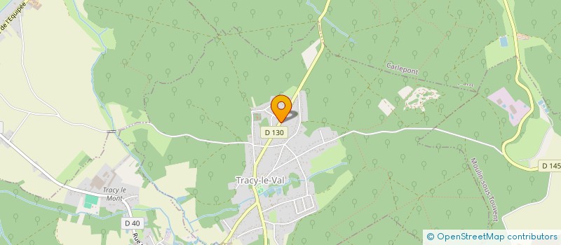 localisation de l'entreprise MONSIEUR MIHAIL HAMOZA  TRACY-LE-VAL