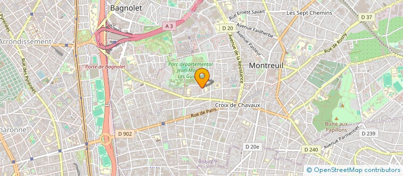 localisation de l'entreprise MONSIEUR MIHAIL IKONOMAKIS à MONTREUIL
