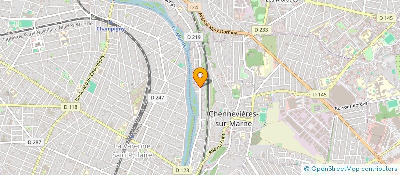 localisation de l'entreprise MONSIEUR MIHAIL KOROSTIL à CHENNEVIERES-SUR-MARNE