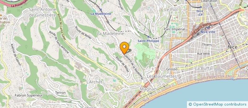 localisation de l'entreprise MONSIEUR MIHAIL LIPCIU à NICE