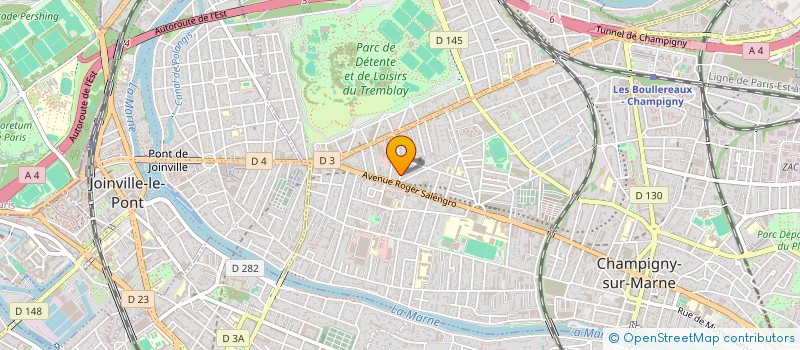 localisation de l'entreprise MONSIEUR MIHAIL MATEESCU à CHAMPIGNY-SUR-MARNE