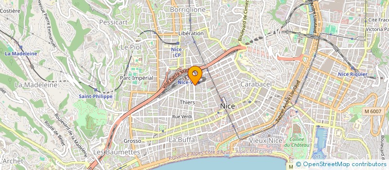 localisation de l'entreprise MONSIEUR MIHAIL NEGURA à NICE