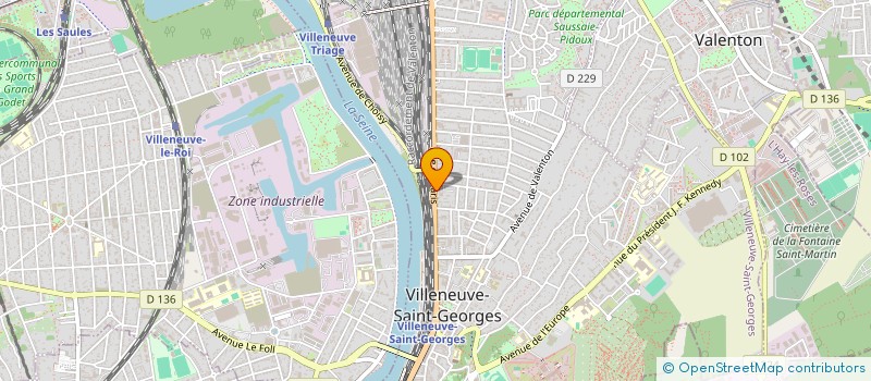 localisation de l'entreprise MONSIEUR MIHAIL PACATOS à VILLENEUVE-SAINT-GEORGES