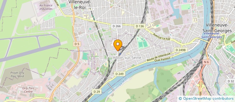 localisation de l'entreprise MONSIEUR MIHAIL RADU  ABLON-SUR-SEINE