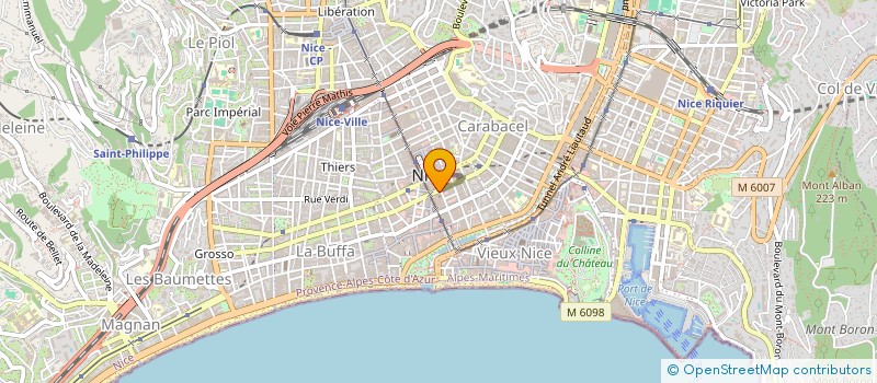 localisation de l'entreprise MONSIEUR MIHAIL ROSCA à NICE