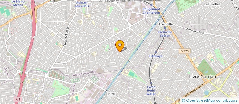 localisation de l'entreprise MONSIEUR MIHAIL RUSNAC  AULNAY-SOUS-BOIS