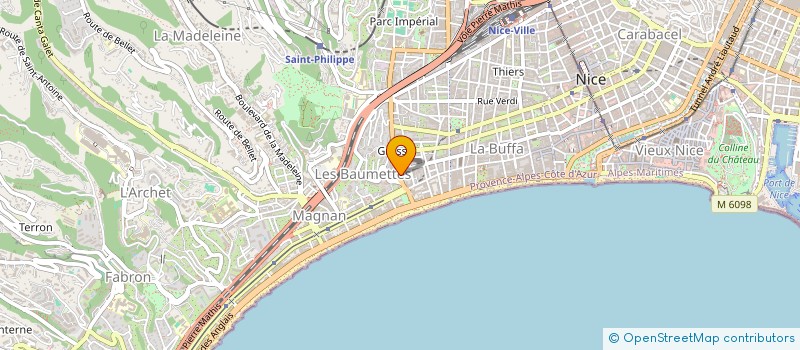 localisation de l'entreprise MONSIEUR MIHAIL SAVCA à NICE