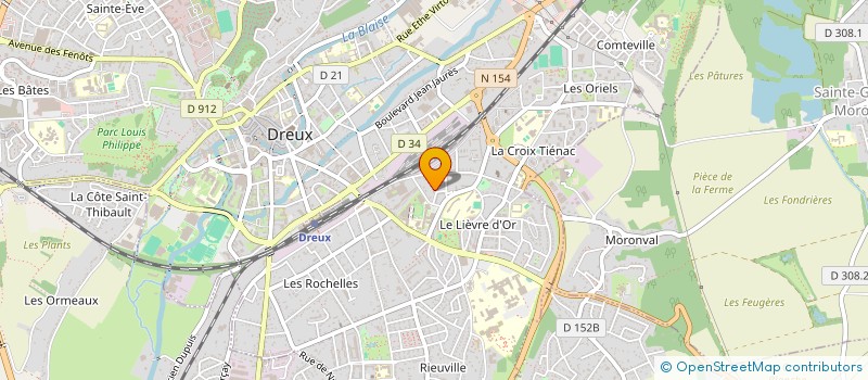 localisation de l'entreprise MONSIEUR MIHAIL SAVCENCO à DREUX