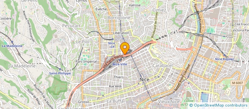 localisation de l'entreprise MONSIEUR MIHAIL STAMATI  NICE