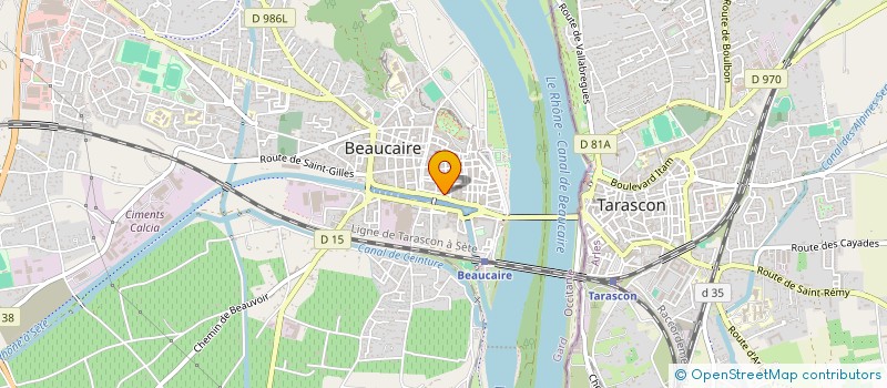 localisation de l'entreprise MONSIEUR MIHAIL SURDU  BEAUCAIRE