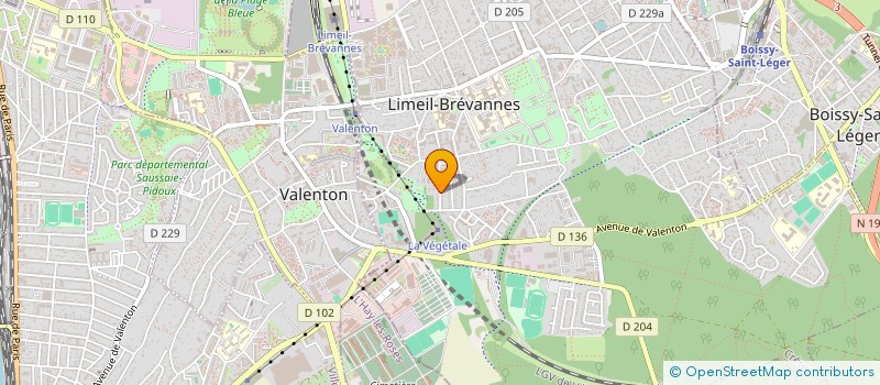 localisation de l'entreprise MONSIEUR MIHAIL TURCAN  LIMEIL-BREVANNES