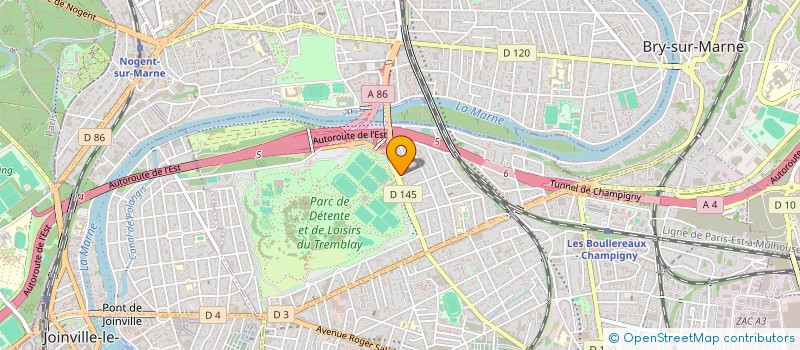 localisation de l'entreprise MONSIEUR MIHAIL URSU à CHAMPIGNY-SUR-MARNE