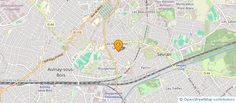 localisation de l'entreprise MONSIEUR MIHAIL UZUN  SEVRAN