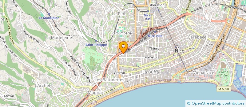 localisation de l'entreprise MONSIEUR MIHAIL ZAGORODNIUC à NICE