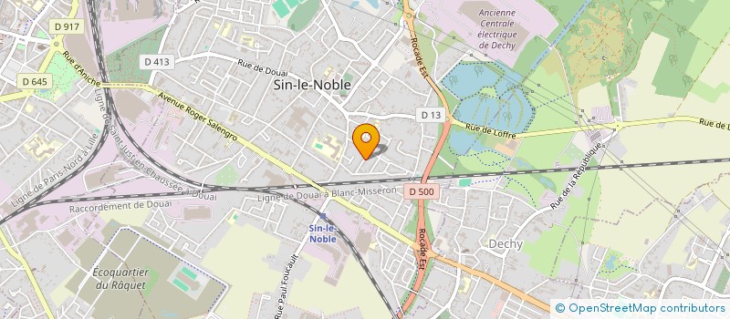 localisation de l'entreprise MONSIEUR MIHAITA CALIN  SIN-LE-NOBLE