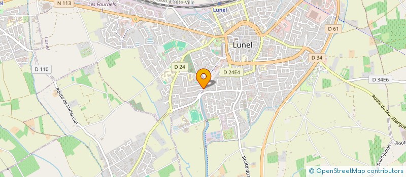 localisation de l'entreprise MONSIEUR MIHAITA FURTUNA  LUNEL