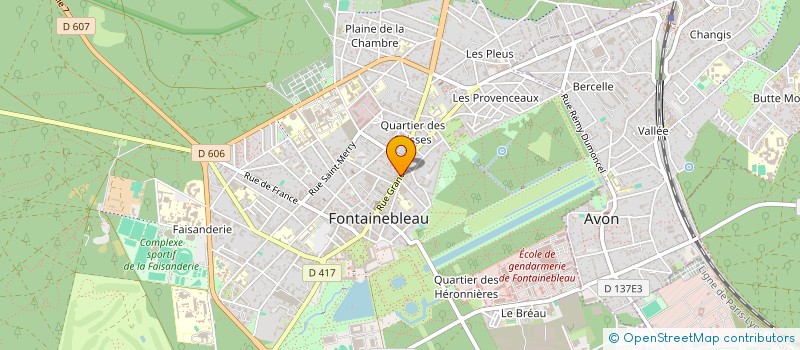 localisation de l'entreprise MONSIEUR MIHAITA-GABRIEL DUMITRACHE  FONTAINEBLEAU