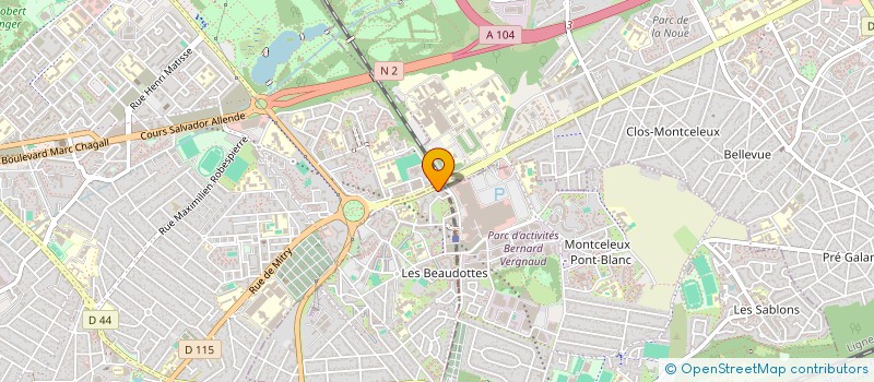 localisation de l'entreprise MONSIEUR MIHAITA GROZAV  SEVRAN