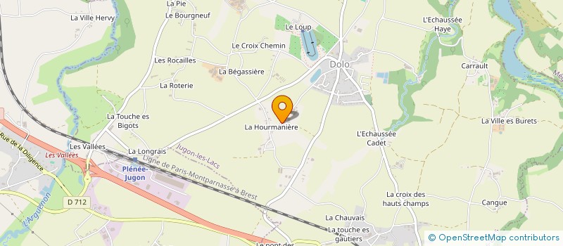 localisation de l'entreprise MONSIEUR MIHALI SZABO  JUGON-LES-LACS