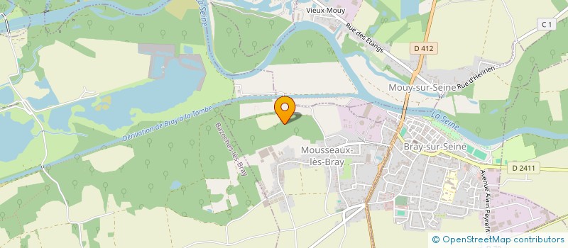 localisation de l'entreprise MONSIEUR MIHALY SZERENYI  MOUSSEAUX-LES-BRAY