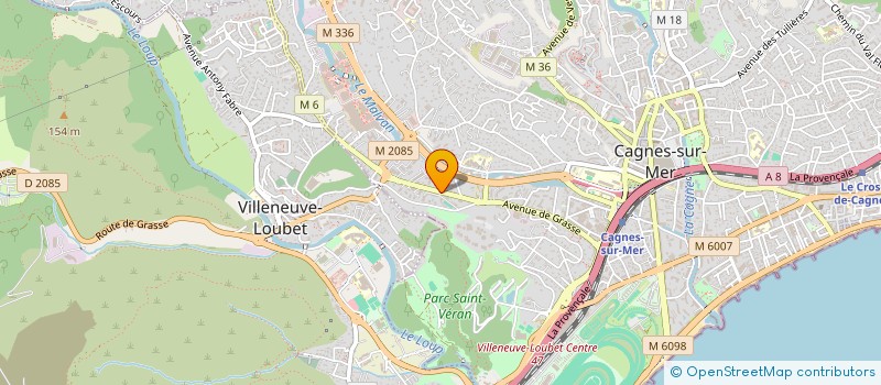 localisation de l'entreprise MONSIEUR MIHALY VARGA à CAGNES-SUR-MER