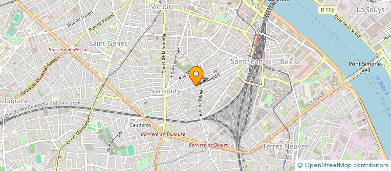 localisation de l'entreprise MONSIEUR MIHAMMED HANBLI  BORDEAUX