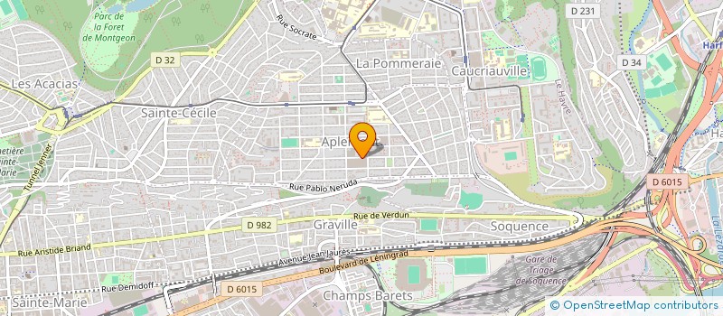 localisation de l'entreprise MONSIEUR MIHAN SAFI  LE HAVRE