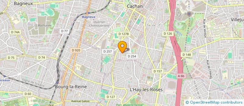 localisation de l'entreprise MONSIEUR MIHARY RANDRIANARISOLO  CACHAN