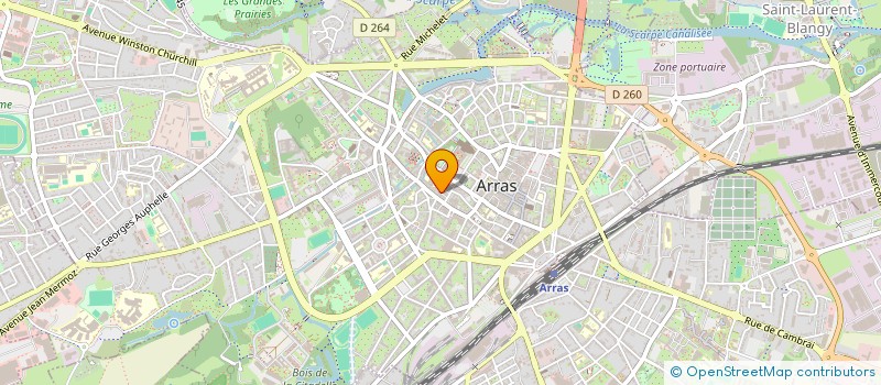 localisation de l'entreprise MONSIEUR MIHDI AKDUMAN à ARRAS