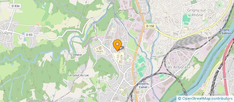 localisation de l'entreprise MONSIEUR MIHI SAID  GIVORS