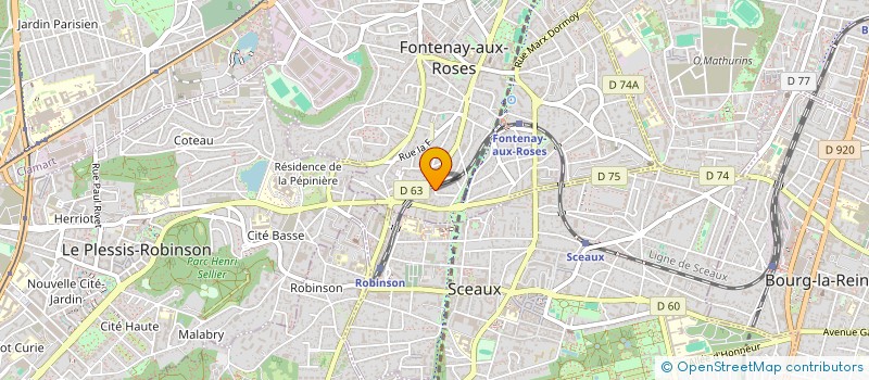 localisation de l'entreprise MONSIEUR MIHIDJAHI ABDOUL à FONTENAY-AUX-ROSES