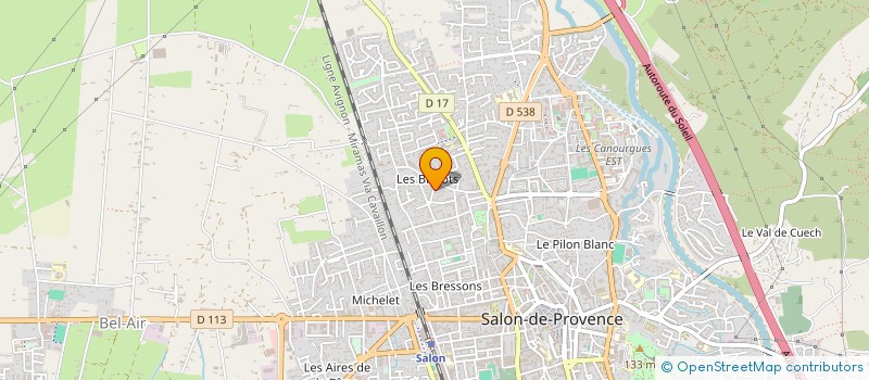 localisation de l'entreprise MONSIEUR MIHOUB AOUAIL à SALON-DE-PROVENCE