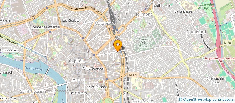 localisation de l'entreprise MONSIEUR MIHOUB BOUCHAMA  TOULOUSE