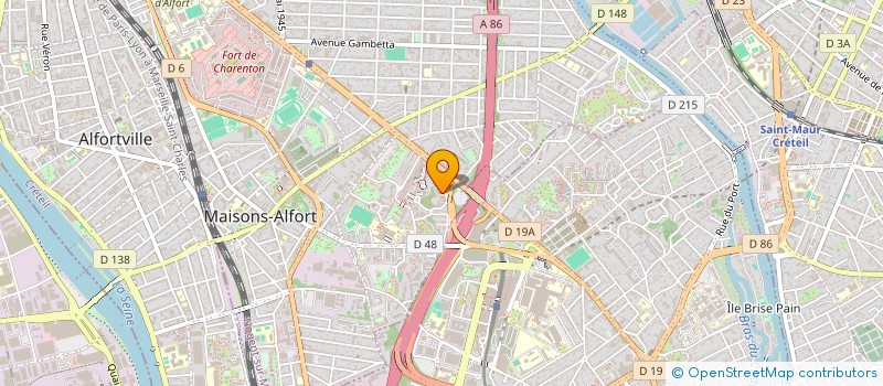 localisation de l'entreprise MONSIEUR MIHOUB MIHOUBI  MAISONS-ALFORT