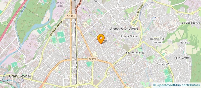 localisation de l'entreprise MONSIEUR MIHRETAB TESFAY  ANNECY